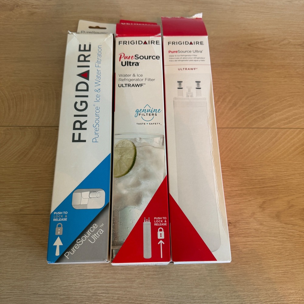 Lot of 3 Frigidaire PureSource Ultra ULTRAWF Water &‎ Ice Refrigerator Filters